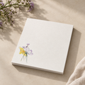 Floral Notepad — 5.5" × 6" | Original Artwork